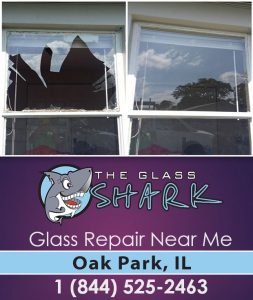 glass repair near me oak park