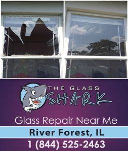 glass repair near me river forest